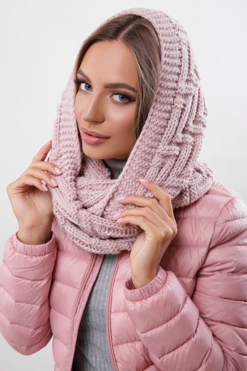 

Снуд MarSe 296  Пудра (MS_296_Пудра, Снуд MarSe 296 one-size Пудра (MS_296_Пудра)