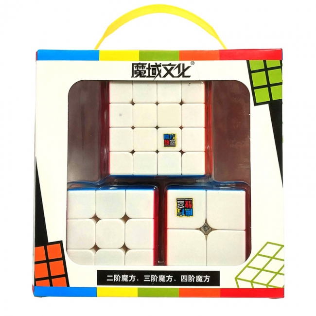 

Набор кубиков Рубика MoYu Giftbox Stickerless 3 в 1