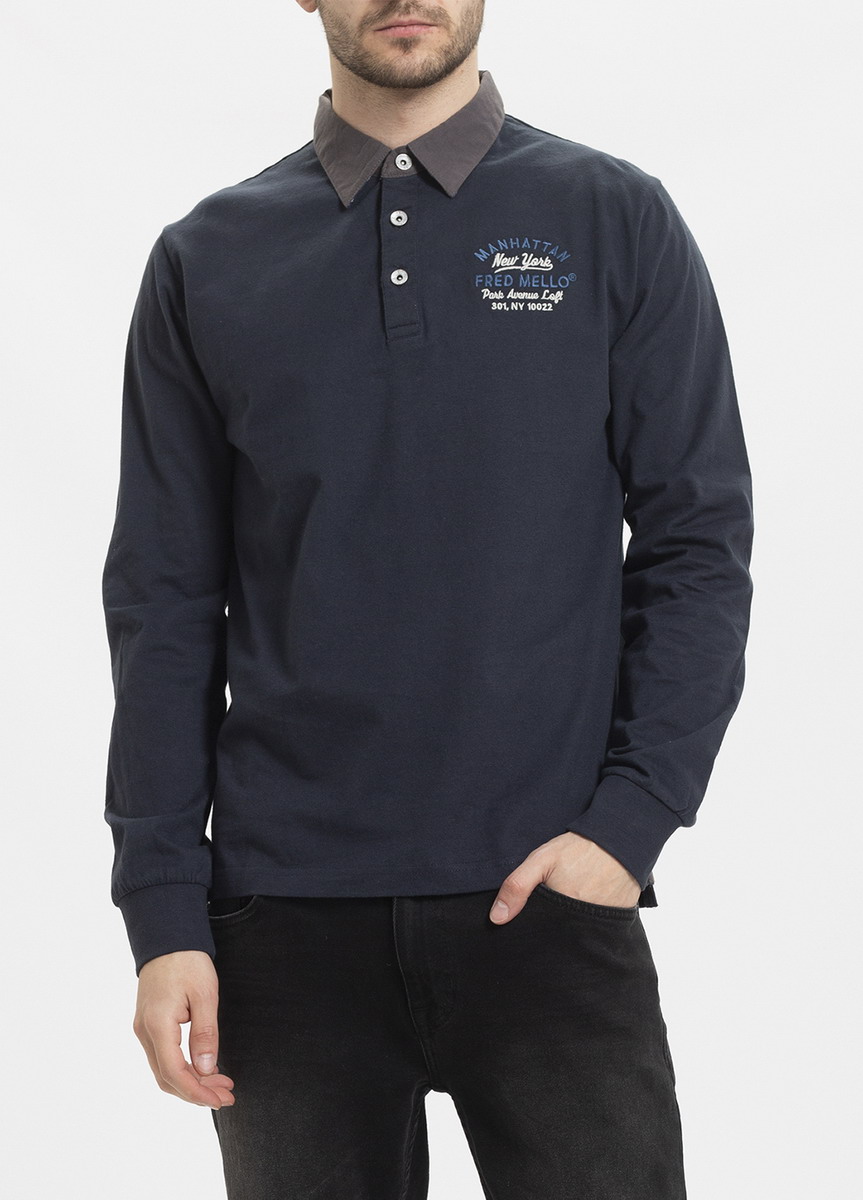 

Поло Fred Mello XXL Синий (FM20W04QC_BLUE-XXL)