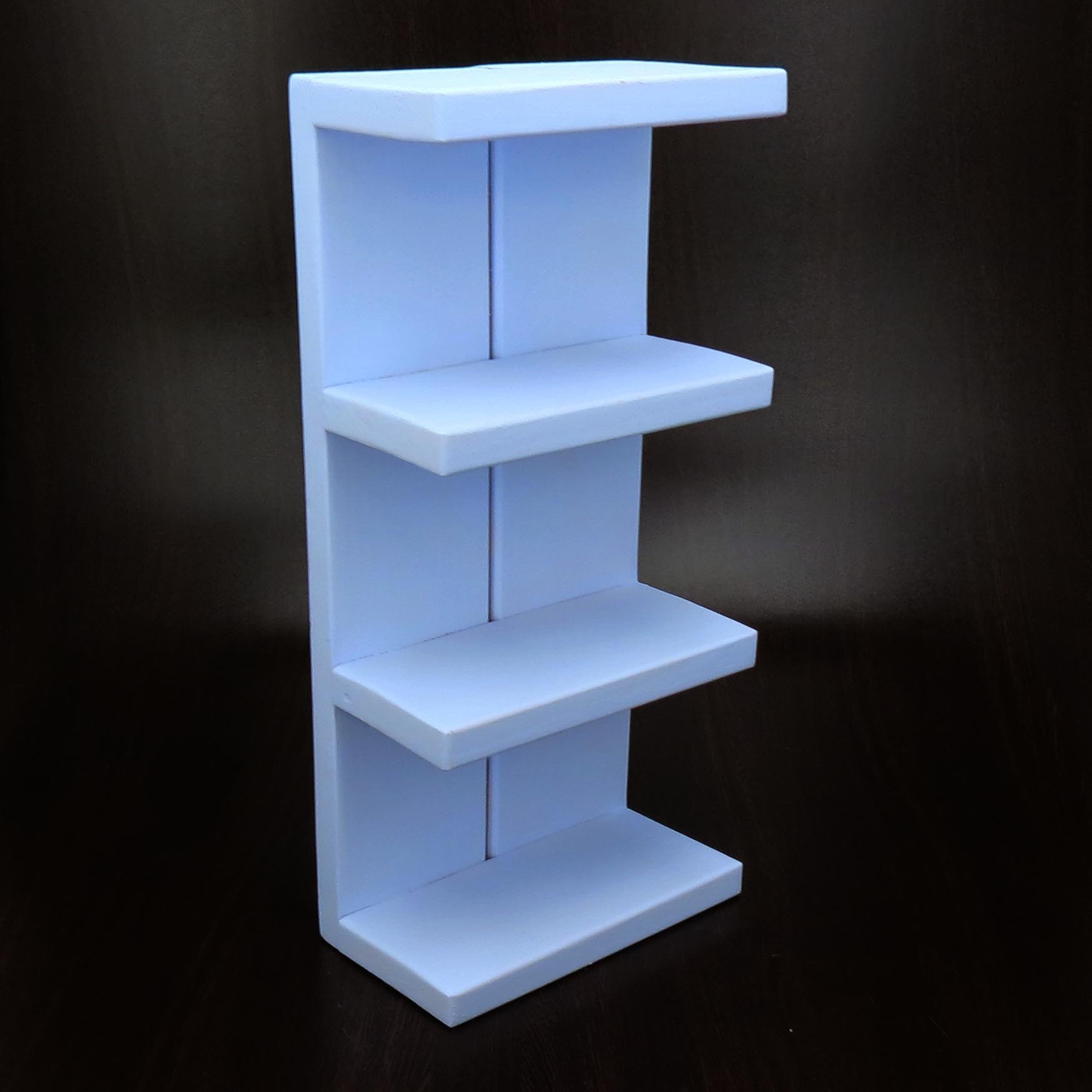 

Полка для ванной комнаты из натурального дерева IZD Бергиш Ирис 60х28х16 см ВНП-001952