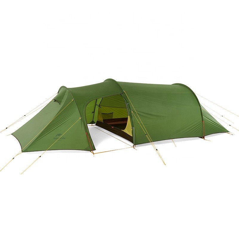 

Трёхместная палатка Naturehike Opalus 3 нейлон 20D (зелёный)