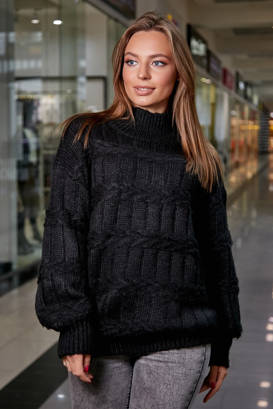 

Свитер S506.3797 Seventeen S-XL черный
