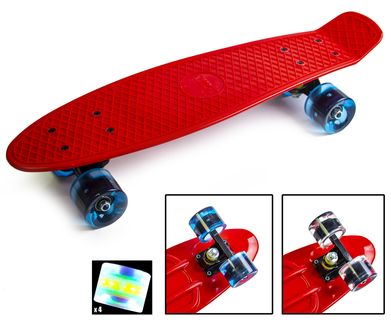 

Пенни борд PENNY "Red Label" Красный