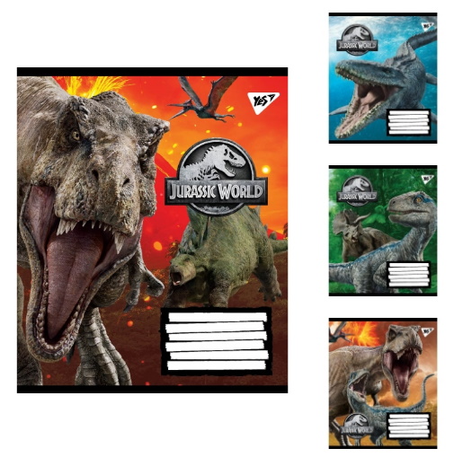 

Набор тетрадей 24 кл. Jurassic World,цена за уп.20(765390)
