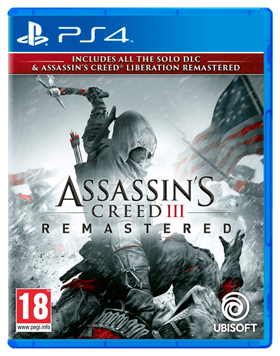 

Игра Assassin's Creed III: Remastered Русская Озвучка Sony PlayStation 4 Новое