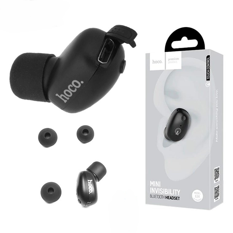 

Bluetooth-гарнитура Hoco Mono E24 Black