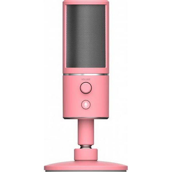 

Микрофон Razer Seiren X Quartz Pink (RZ19-02290300-R3M1)