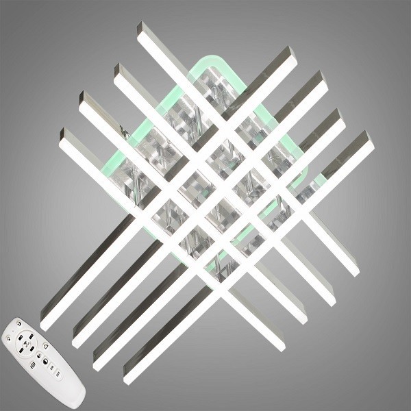 

Люстра LED DIASHA 150W срібляста 7012HR