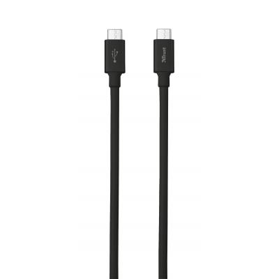 

Дата кабель USB 2.0 Type-C to Type-C URBAN 480 Mbps PD2.01m BLACK Trust