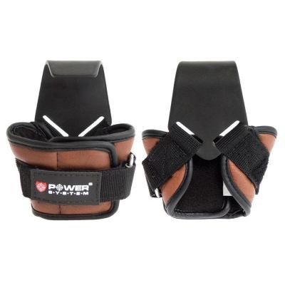 

Крюки для тяги на запястья Power System Hooks PS-3300 Brown L (PS-3300_L_Brown)