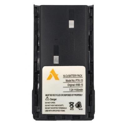 

Аккумуляторная батарея Agent эквивалент акумулятора KNB-15 для Kenwood 1100mAh NiCd (PTK-15)