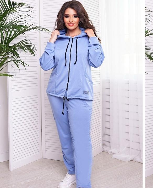 

Спортивный костюм G&M k-83997 - Размер цвет голубой, Спортивный костюм G&M k-83997 48-50 Размер цвет голубой
