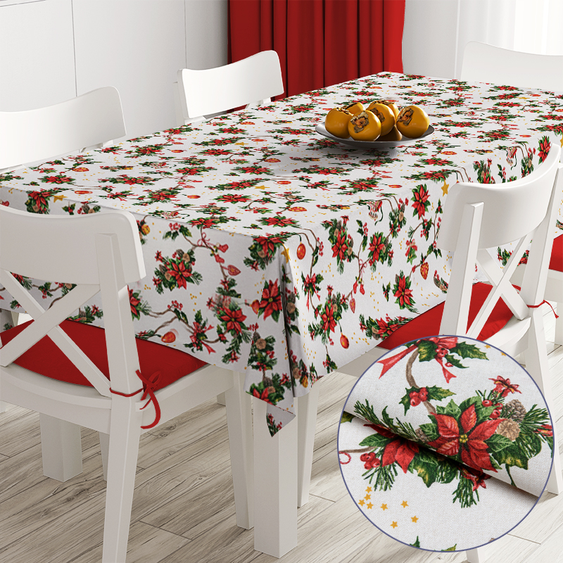 

Новогодняя скатерть Time Textile Arbole Разноцветный TT172605 100x160