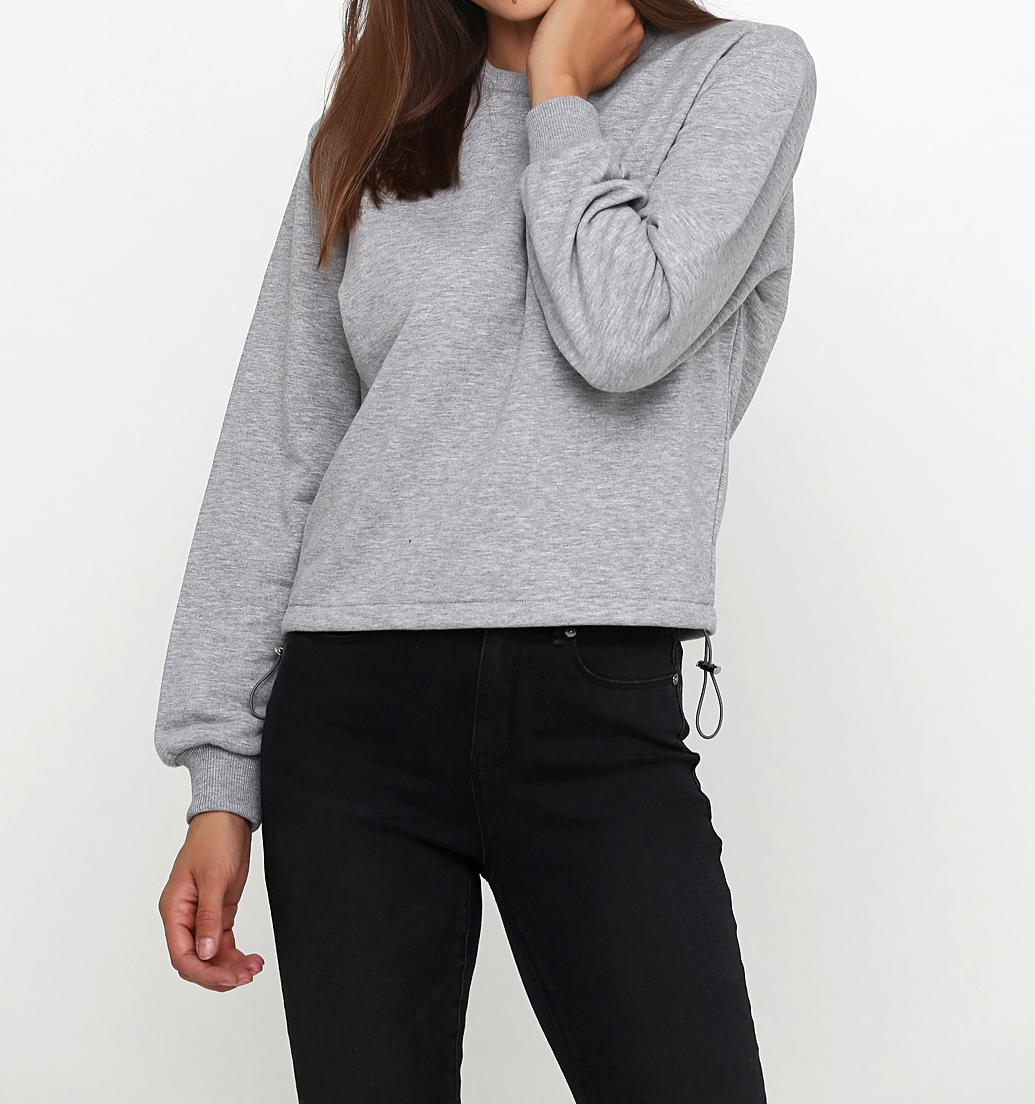 

Толстовка IVY CALL SWEAT GREY MELANGE 36 серый