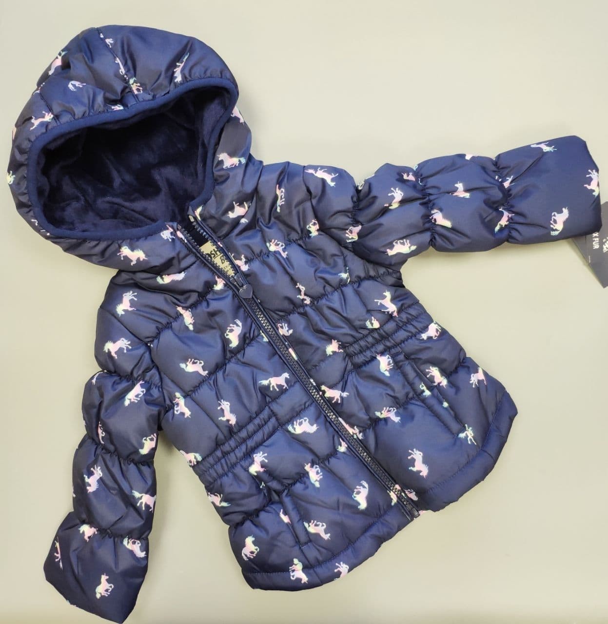 

Куртка для девочек Oshkosh B’gosh Единорожки 00010 98р. Синяя