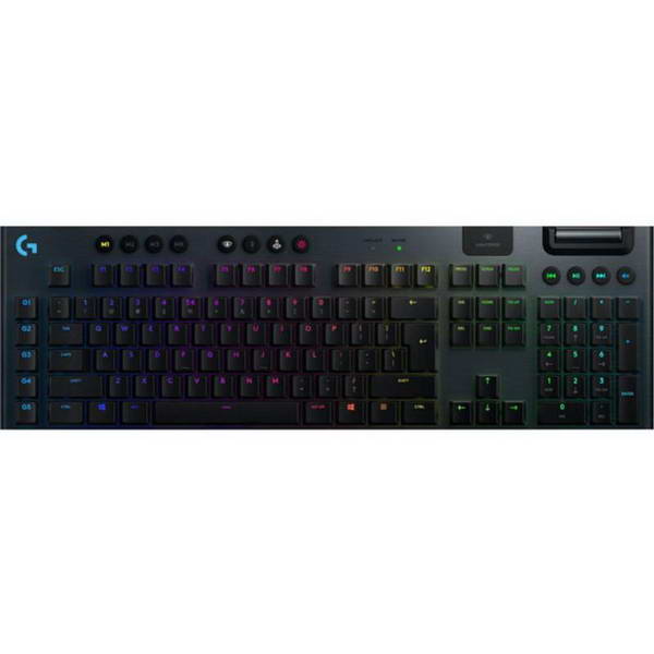 

Клавиатура Logitech G915 Gaming Wireless Mechanical GL Tactile RGB Black (920-008909)