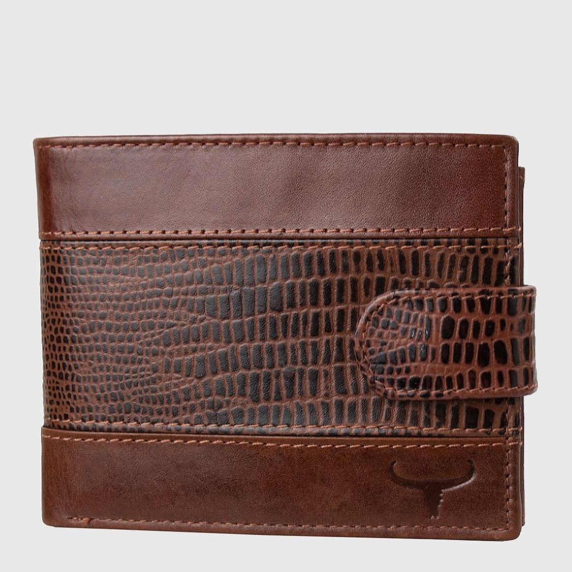 

Мужской кошелек кожаный BUFFALO WILD DNKN992l-VTC-brown