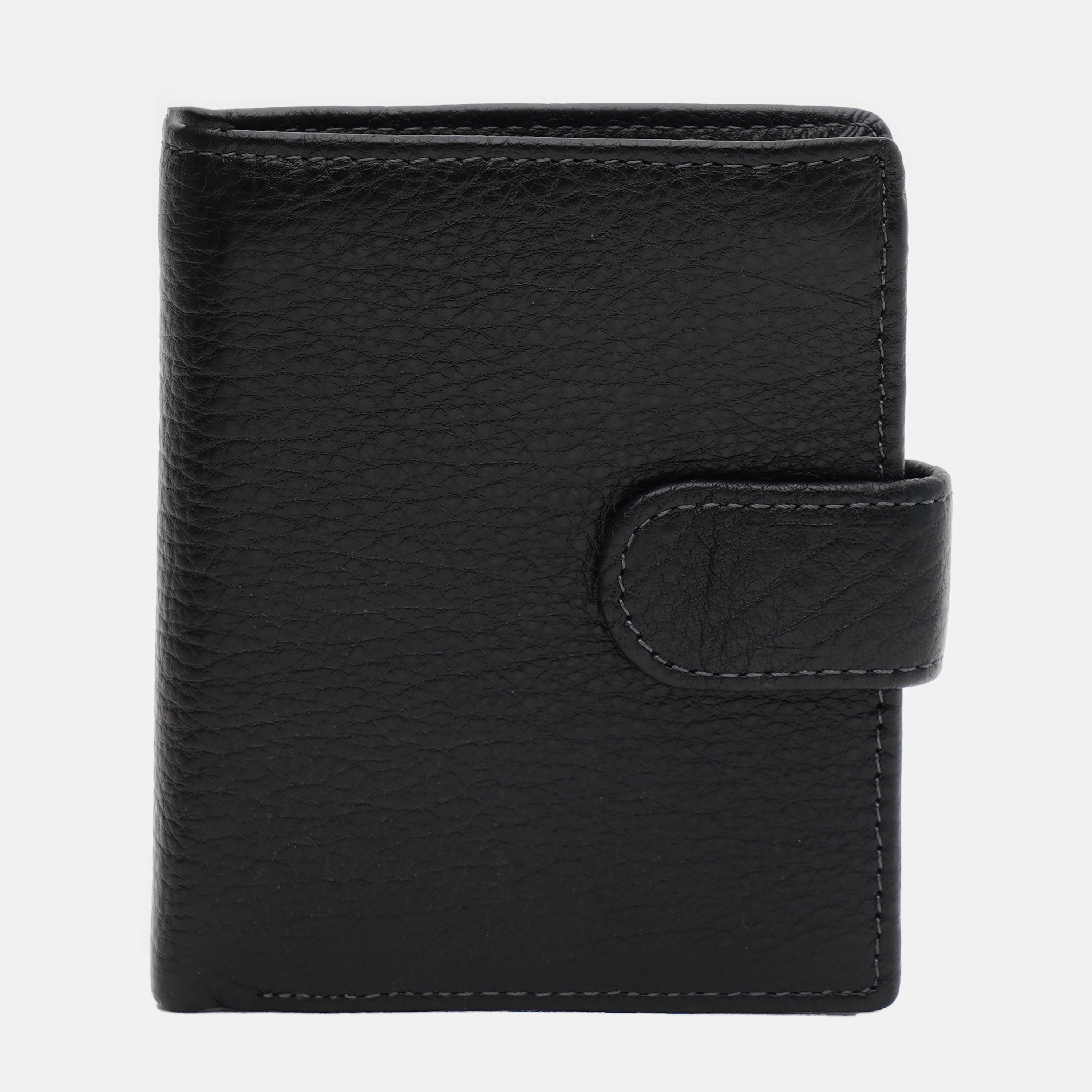 

Мужской кожаный кошелек Laras k10088-2bl Черный