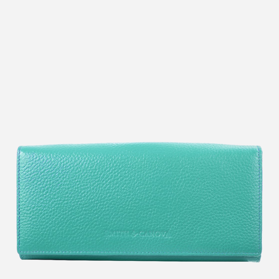 

Женский кошелек кожаный Smith & Canova FUL-28609 Peacock