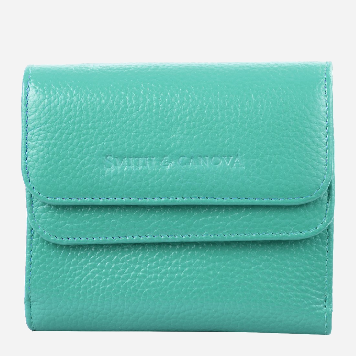 

Женский кошелек кожаный Smith & Canova FUL-28611 Peacock