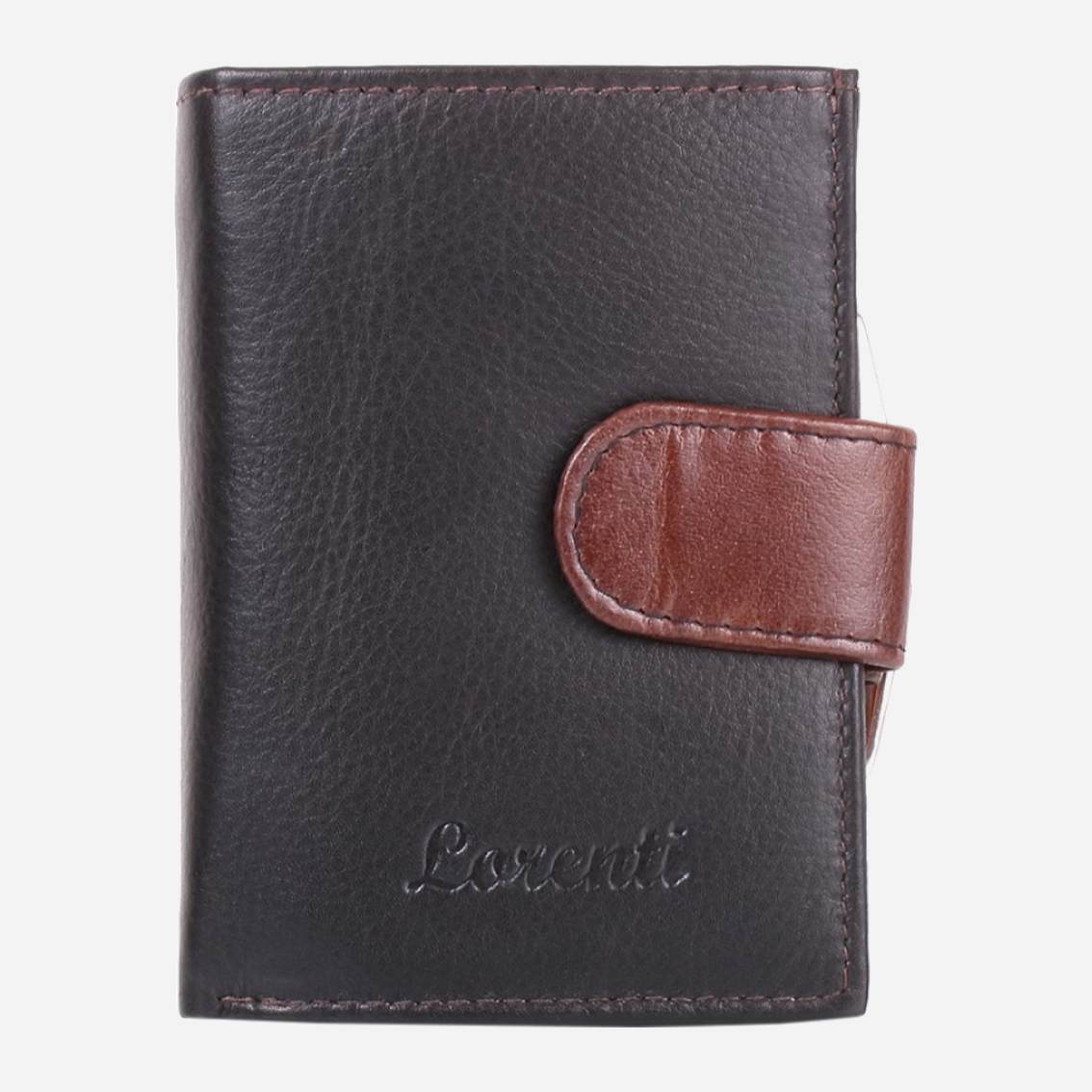 

Кошелек из натуральной кожи Lorenti DNKLT-01-BCF-brown Черный