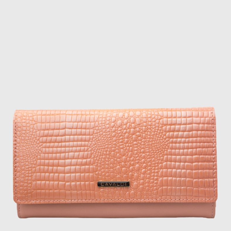 

Женский кошелек кожаный 4U Cavaldi DNKPN26-RSN-pink Розовый