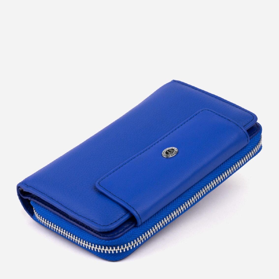 

Кошелек кожаный ST Leather Accessories 19346 Синий
