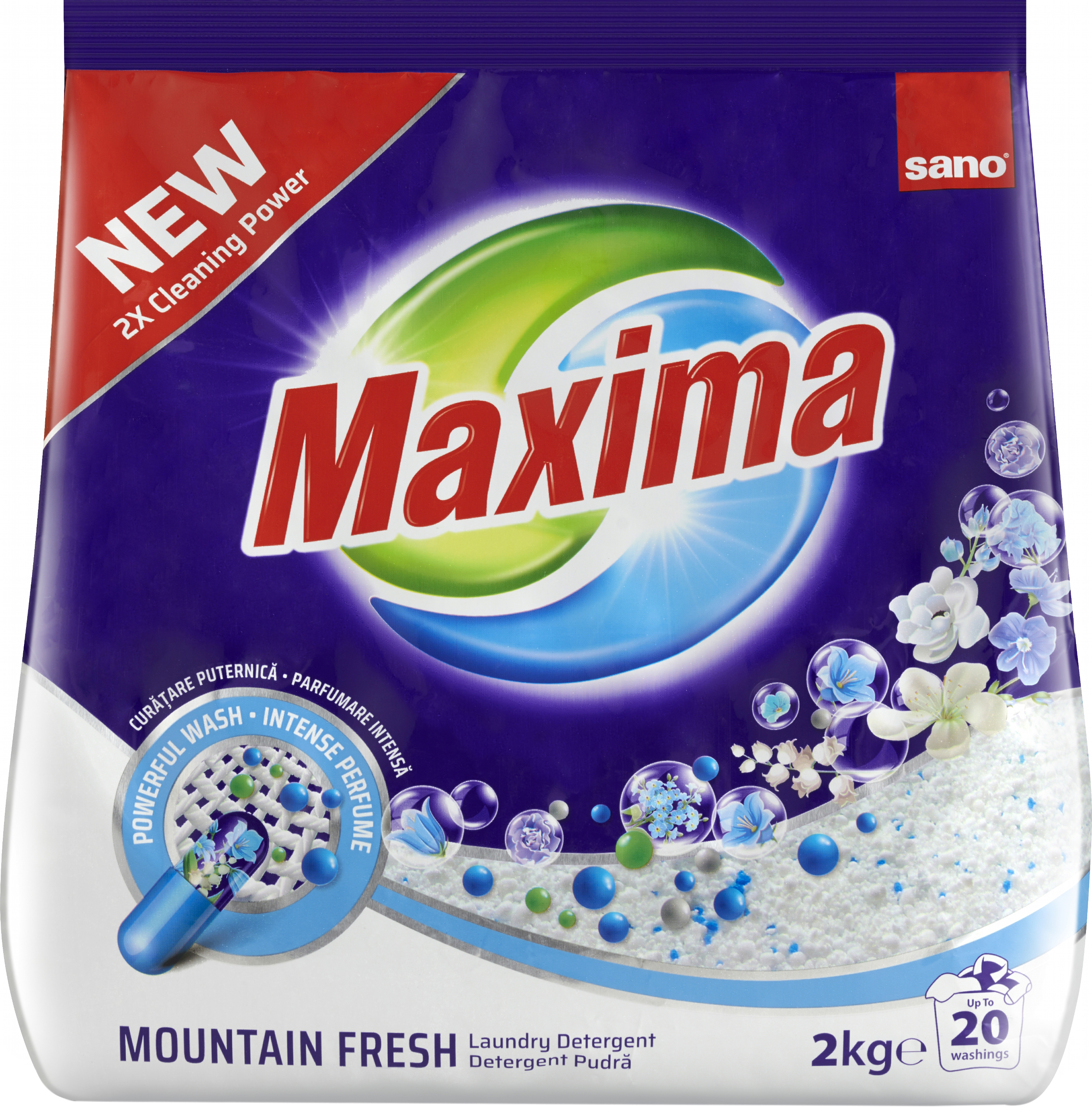

Стиральный порошок Sano Fresh Mountain 2 кг