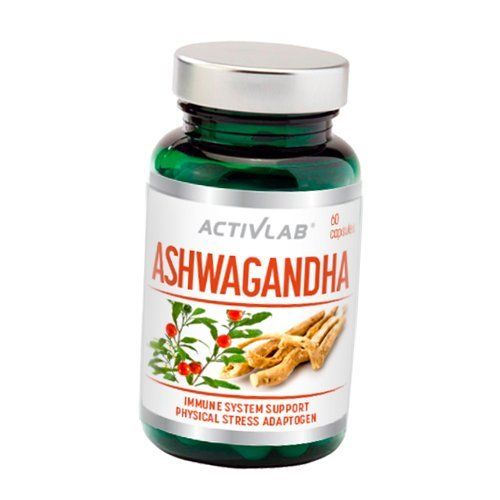 

Ашваганда, Ashwagandha, Activlab 60капс (71108001)