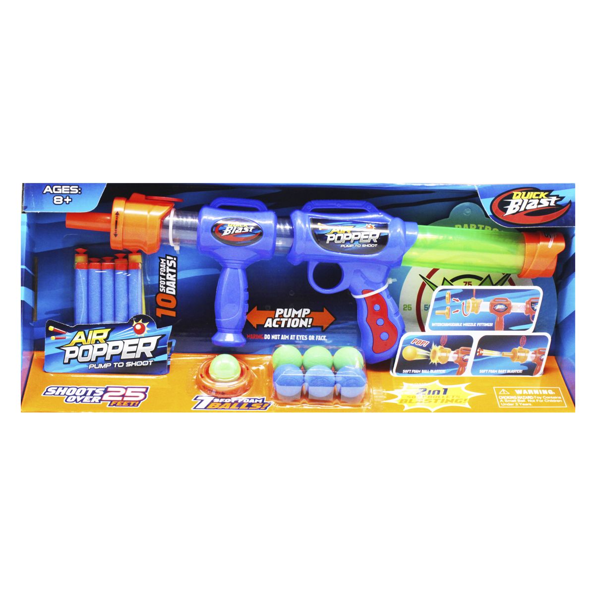 

Игровой набор с автоматом синий MiC (016A) (168881)