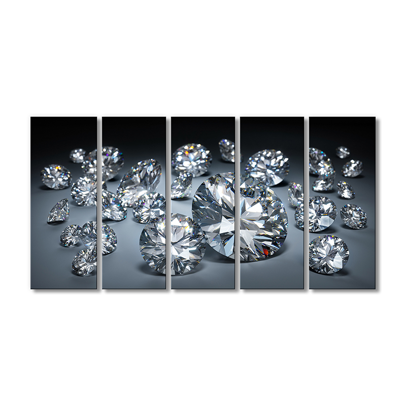 

Модульная картина Artel «Бриллианты россыпью» 5 модулей 70x105 см