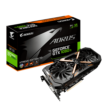 

Видеокарта GIGABYTE GeForce GTX 1080 Ti AORUS Xtreme Edition 11GB (GV-N108TAORUS X-11GD) Refurbished