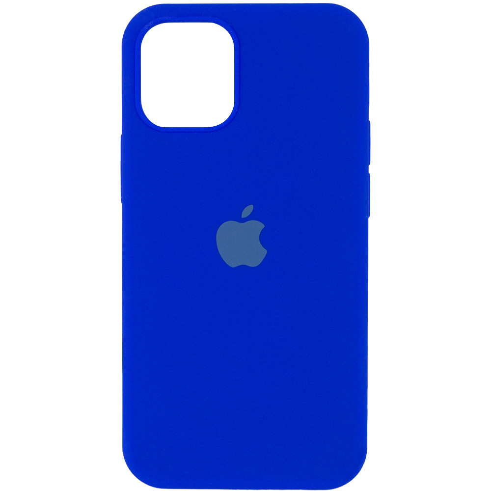 

Чехол Silicone Case Full Protective (AA) для Apple iPhone 13 mini (5.4") Синий / Shiny blue