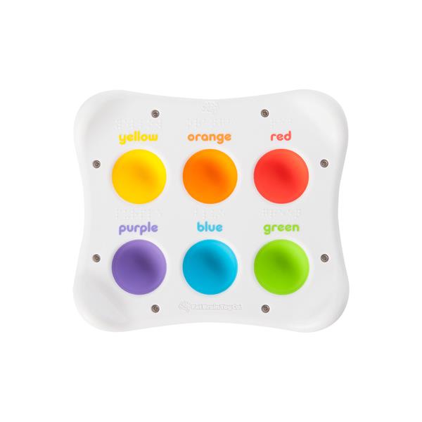 

Іграшка сенсорна Колір Форма Назва Fat Brain Toys Dimpl Duo Брайль (F208EN)