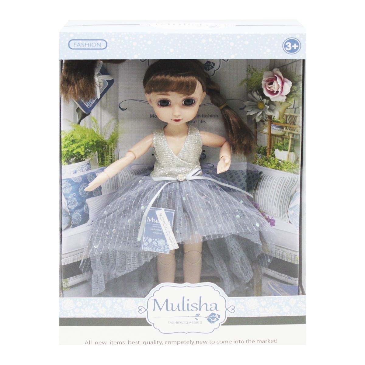 

Шарнирная кукла Fashion "Mulisha"