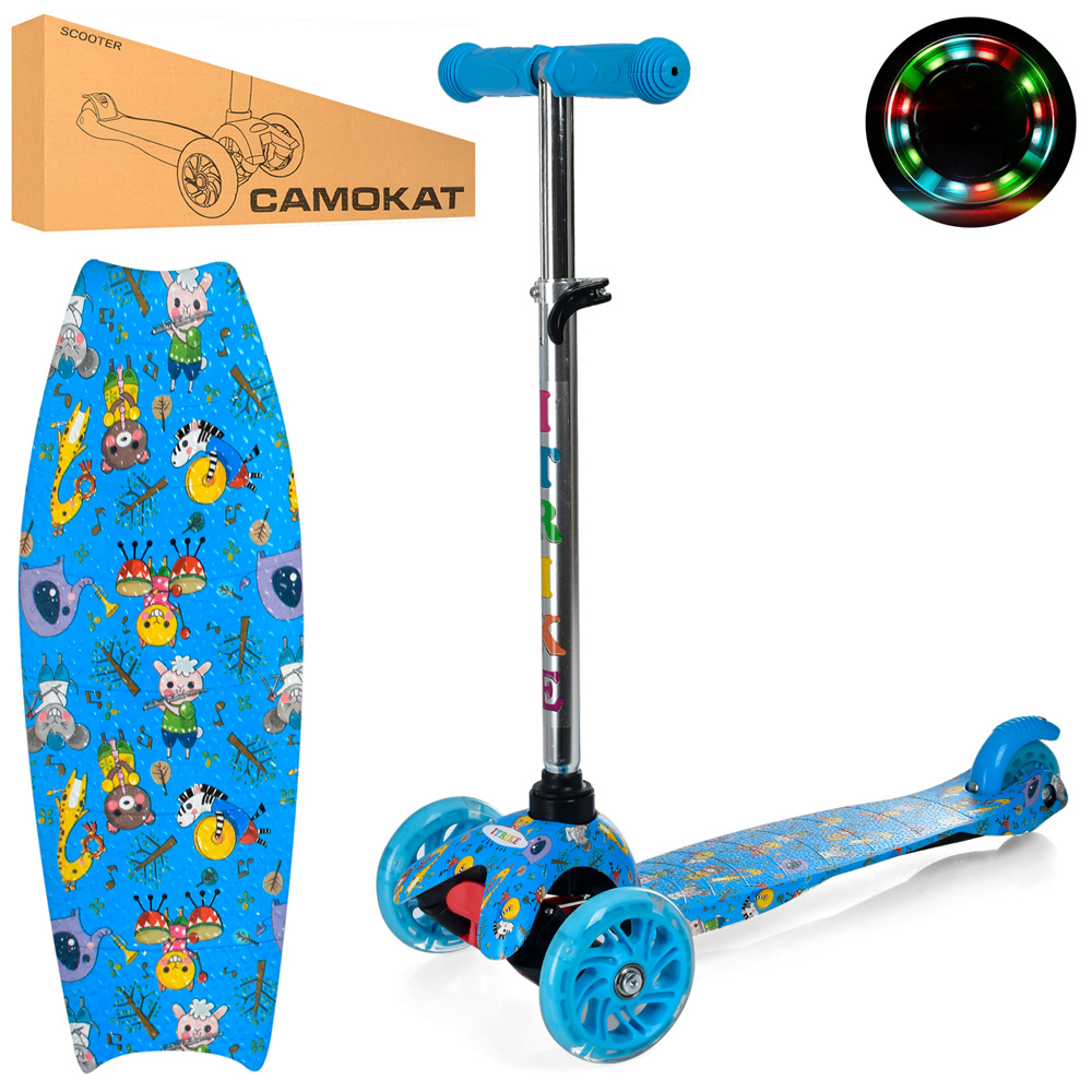 

Самокат iTrike Mini BB 3-013-4-F-WP15 Blue (BB 3-013-4-F)