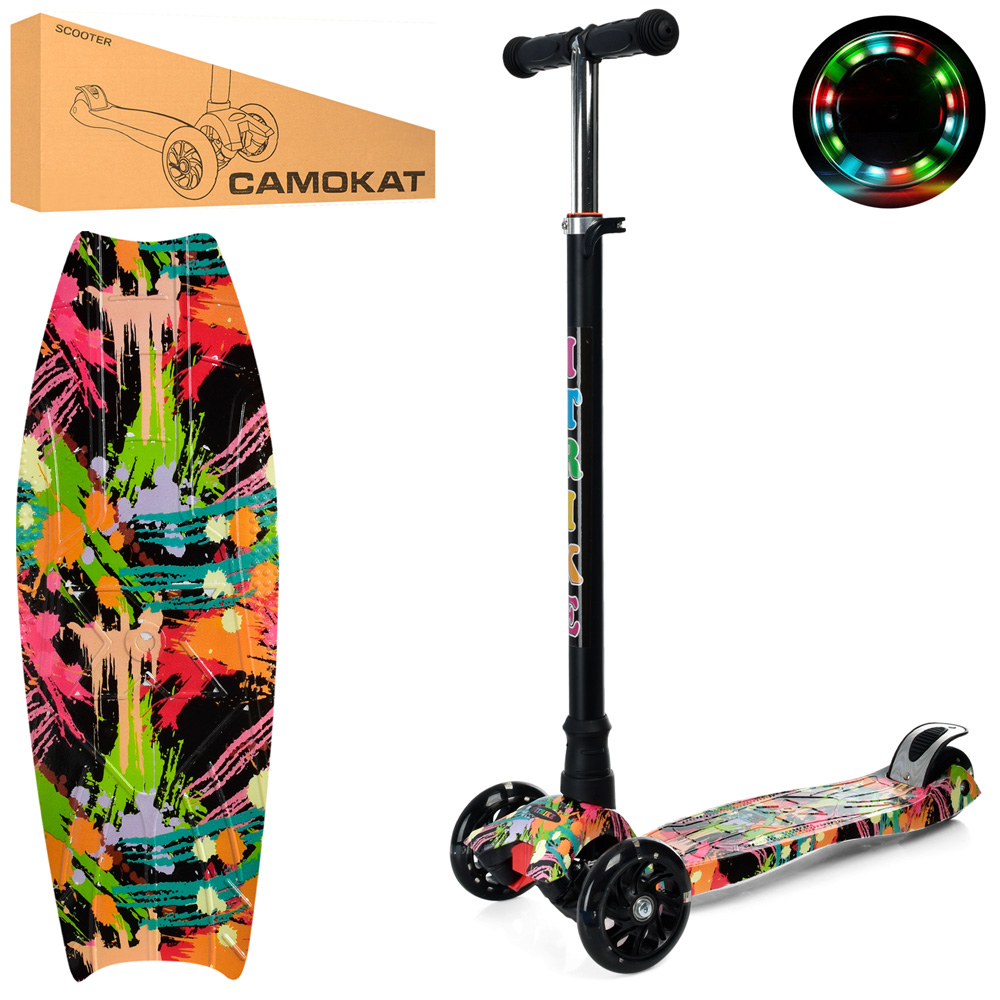 

Самокат iTrike Maxi JR 3-055-3-WP33 Black (JR 3-055-3)