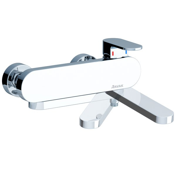 

Смеситель для ванны настенный Ravak Chrome 150 мм (X070042)