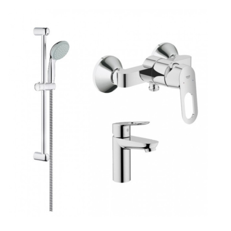 

GROHE Набор смесителей для душа BauLoop (123220s) (123220S)