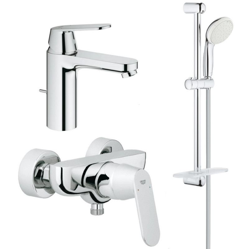 

GROHE Набір змішувачів для душу M-size Eurosmart Cosmopolitan (126114M)