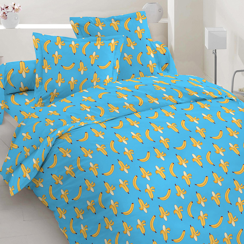 

Комплект постельного белья Time Textile 150х220 см Голубой 000075019