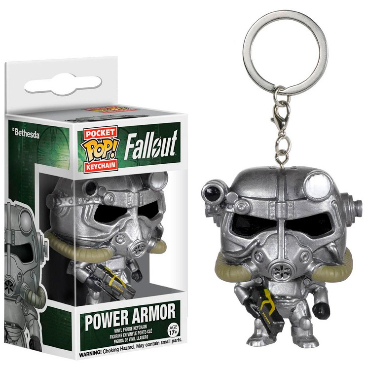 

Фигурка брелок Funko Pop Фаллаут Силовая броня T-51 Fallout Power Armor 4 см