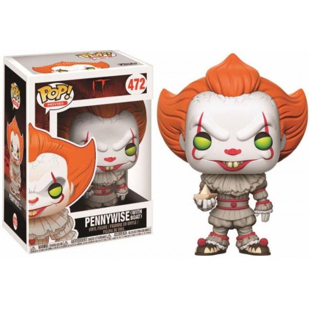 

Фигурка Танцующий клоун Пеннивайз с лодкой Pennywise With Boat Funko POP IT