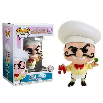 

Фигурка Funko Pop Фанко Поп Русалочка Повар Луи The Little Mermaid Chef Louis 10 см