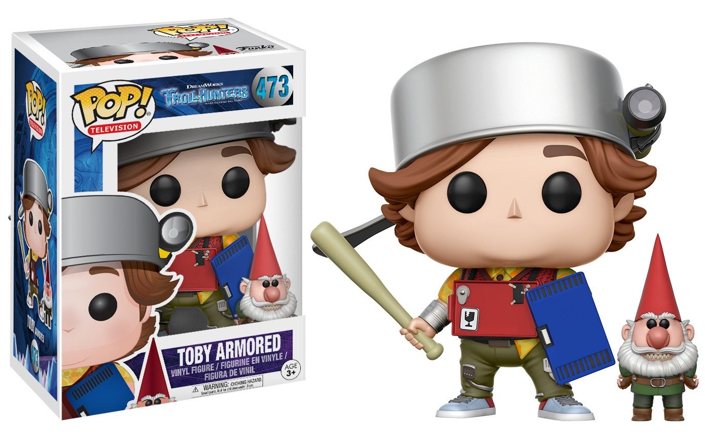 

Фигурка Funko Pop фанк Поп Тебе Бронированный Охотники на троллей Toby Armored Trollhunters Cartoon