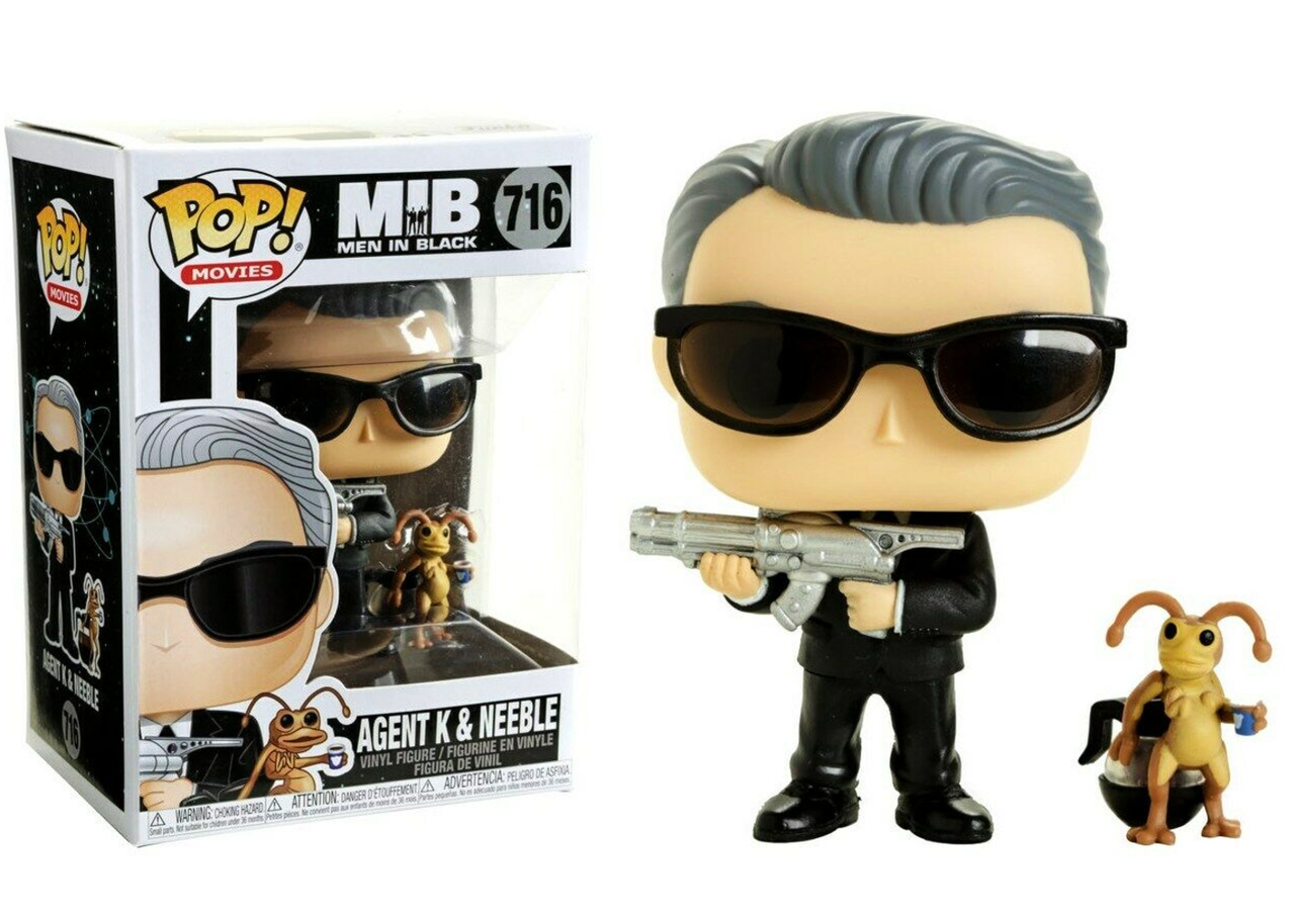 

Фигурка Funko Pop фанк Поп Агент Кей и Neeble Люди в черном Men in Black Agent К and Neeble