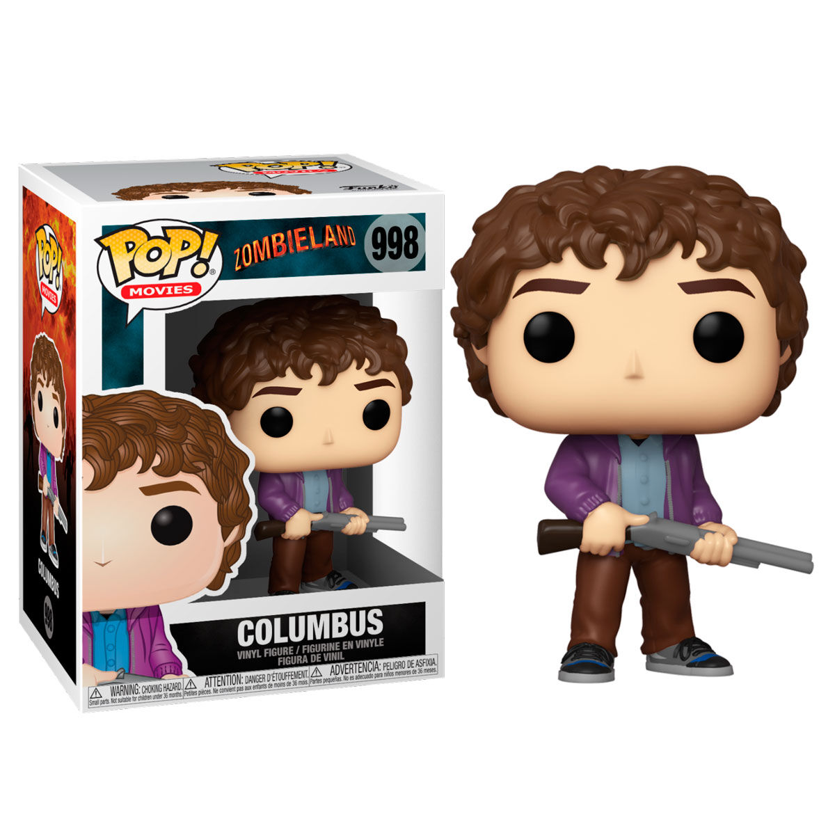 

Фигурка Funko Pop фанк Поп Коламбус Zомбилэнд Zombieland Columbus 10 см