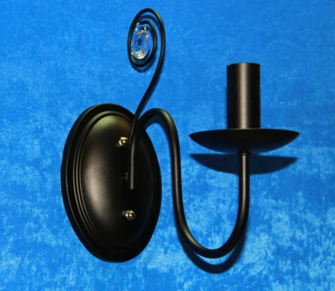 

Бра свеча Ray B29112/1W (BK) (LI222640)