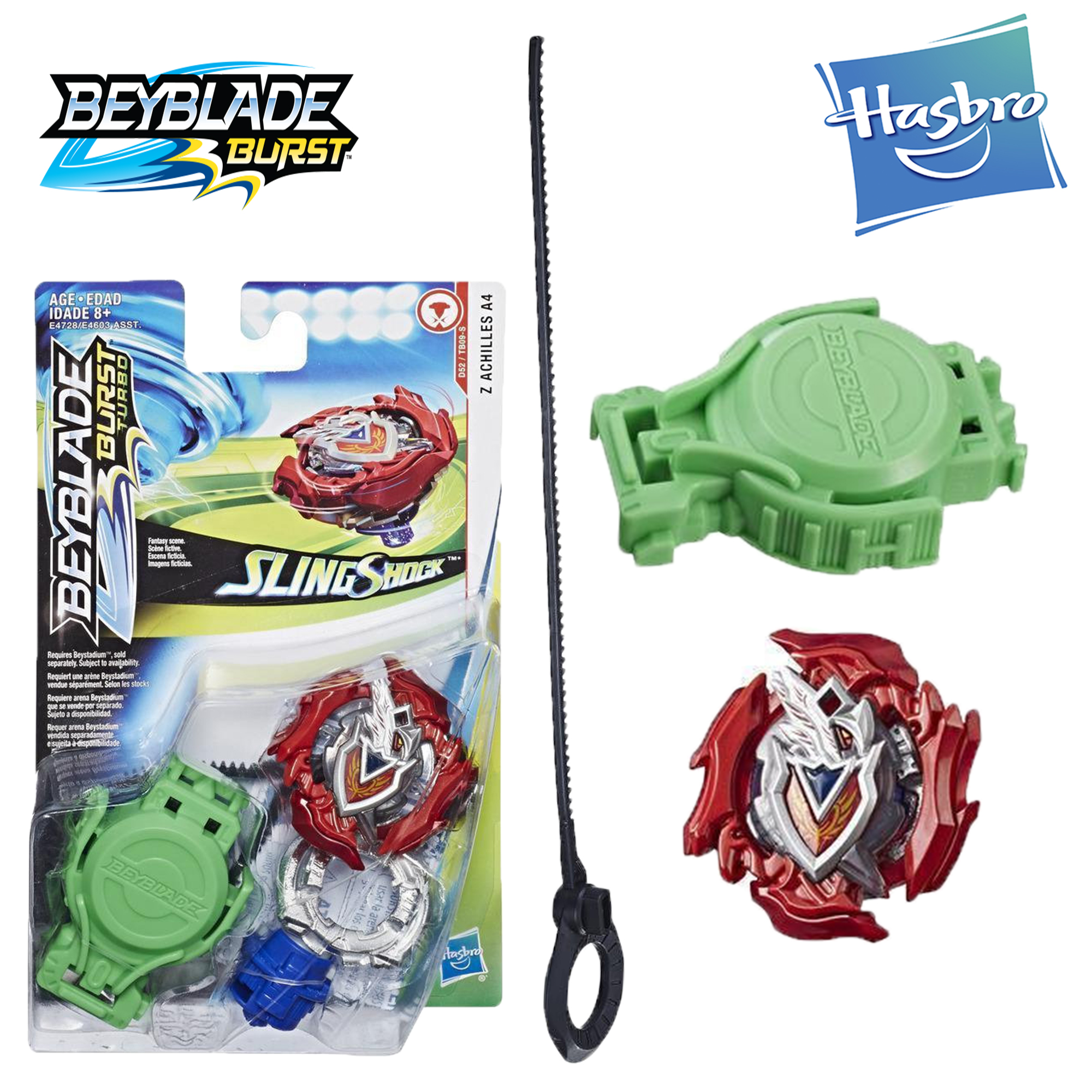 

Бейблейд Ахилес 4 Hasbro Beyblade Turbo Slingshock Z Achilles A4 E4728