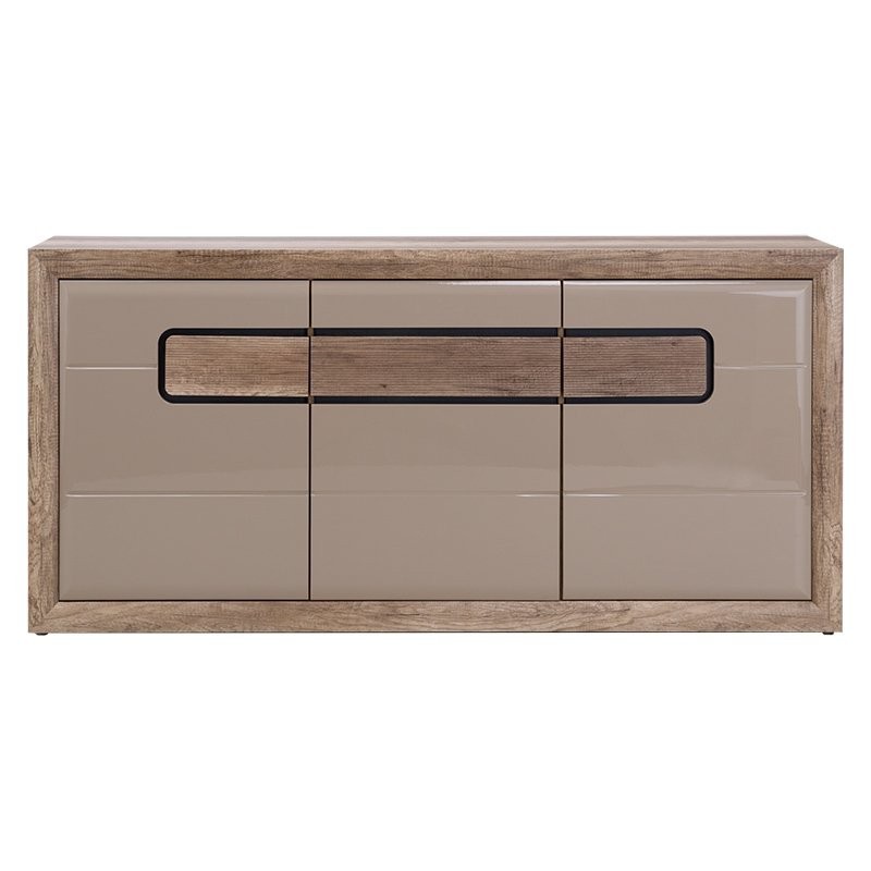 

Комод FORTE TIZIANO TZK23B дуб античный / беж глянец